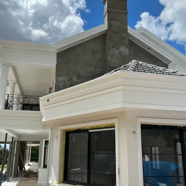 Moulding and gyprock ceiling work